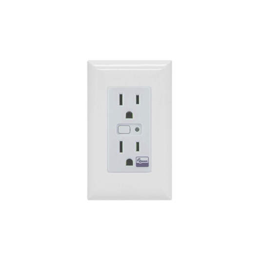 (ZWAVE) Tomacorriente con señal inalambrica Z-WAVE, compatible con HUB HC7, C8, puede ser un panel de alarma L5210, L7000 con Total Connect y Alarm.Com