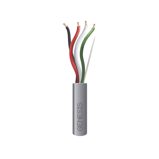 Caja de 152 Metros / Cable  4 x 16 AWG / Color Gris / Aplicaciones de Control / Riser