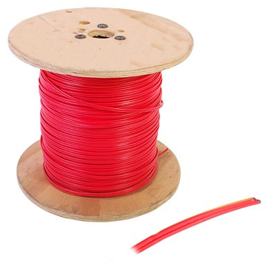 Carrete de Alambre de 305 Metros / 2 x 16 AWG / Tipo FPLR-CL2R / Para Aplicaciones en Sistemas de Detección de Incendio y Sistemas de Voceo