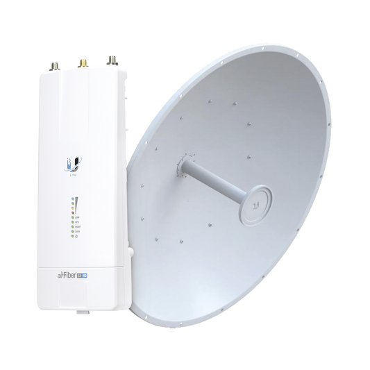 Airfiber Kit AF5X-HD con Antena Fiber 34 dBi Slant-45