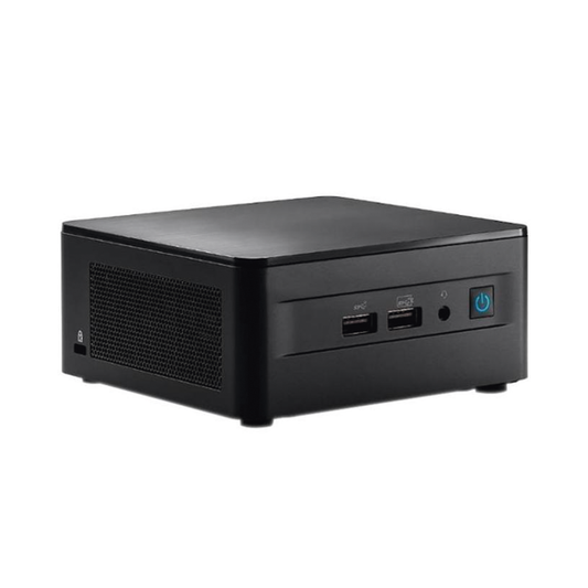 NUC / Intel / Mini PC Performance / Core i5 / 12va Generación / 1 X HDMI / 3 X USB / 1 X USB-C / WiFi 6 / Bluetooth / Memoria RAM, S.O y SSD o HDD No Incluido / Incluye Fuente