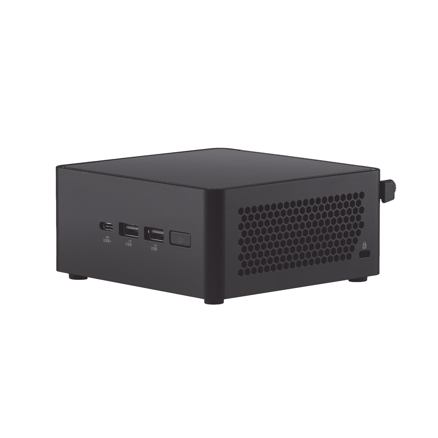 NUC / Asus / Mini PC Performance / Core i3 / 14a Generación / 1 X HDMI / 3 X USB / 1 X USB-C / WiFi 6 / Bluetooth / Memoria RAM, S.O y SSD o HDD No Incluido / Incluye Fuente