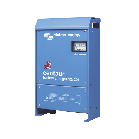 Centaur 12/30 / Cargador de Baterías 12V, 30A / Para Ambientes Marinos y Terrestres. /  Bancos de 120 a 300 Ah