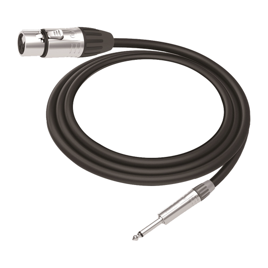 Cable de Audio | XLR 3 Polos Hembra a Plug 1/4 in mono | Conector Seetronic Serie M SCMF3 - MP2X | Longitud 3m