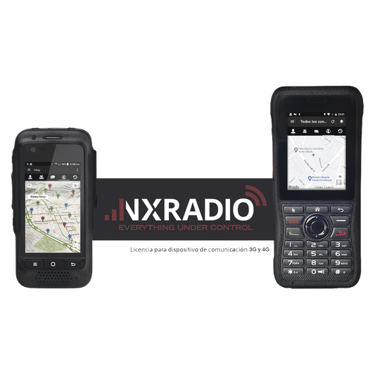 12 meses de Servicio NXRadio para Terminales de Radio NXPOC130, RG360 y M5.