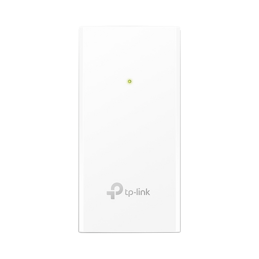 Inyector PoE Pasivo de 48V (18 Watts) / 2 puerto 10/100/1000 Mbps / Plug and Play / Montaje en Pared