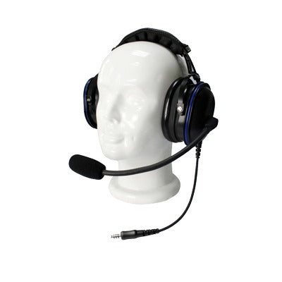 Auriculares de diadema de uso rudo sobre la cabeza para radios GP300/P1225/PRO3150/MAG ONE/EP450/DEP450