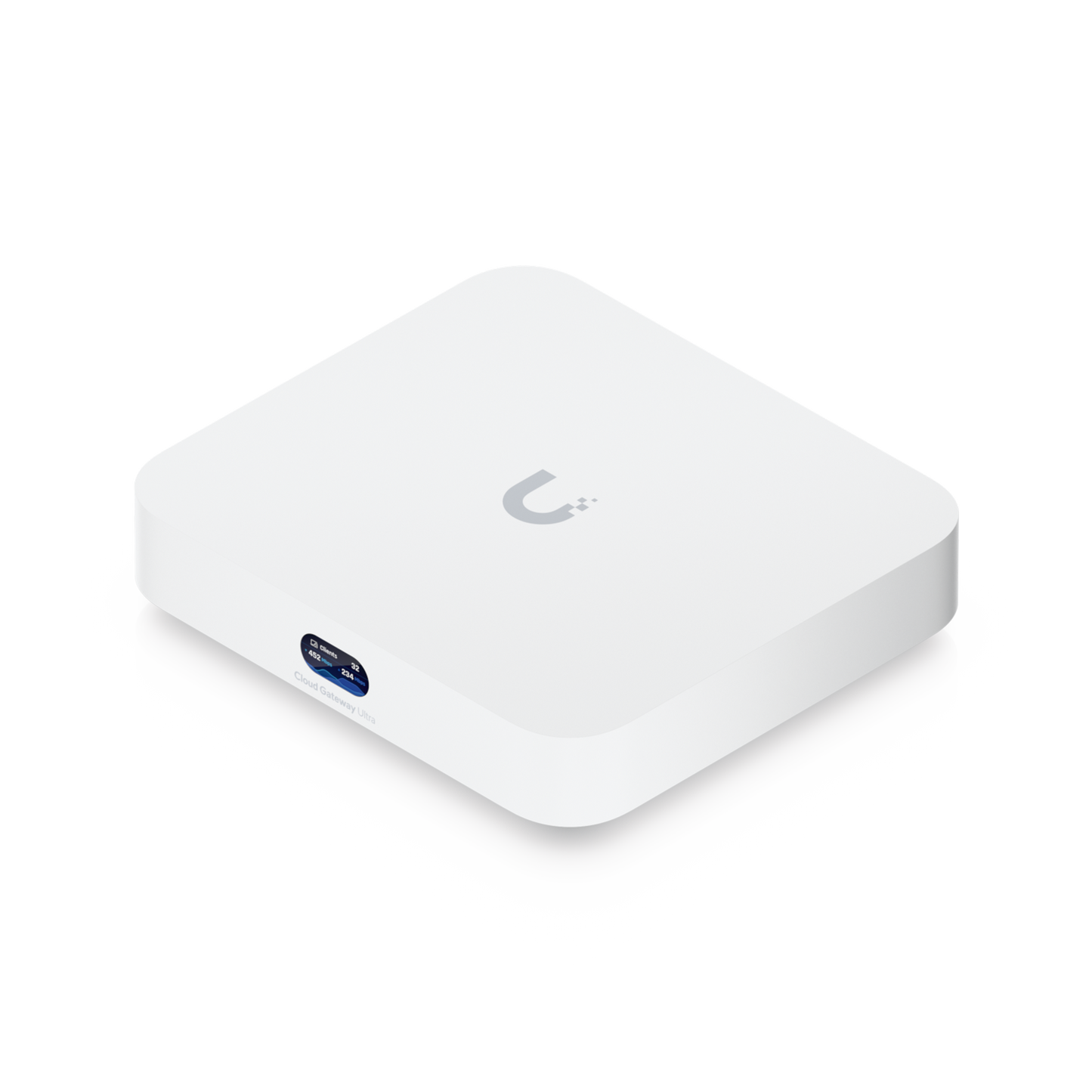 UniFi Cloud Gateway, Router multiWAN para balanceo/failover / Integra UniFi Network para administrar hasta 30 dispositivos UniFi, (1) puerto WAN 1/2.5 GbE y (4) puertos LAN GbE